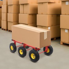 Heavy Duty 6 Wheel Dolly All Terrain Mover 1200 LB Capacity for Furniture UK