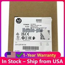 AB 25A-D2P3N104 New Sealed AB 25A-D2P3N104 AC Drive 0.75kW 1Hp US Free Tax