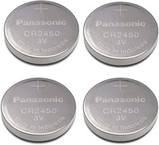 Cr2450 Cr 2450 Lithium 3V Battery Pack of 4