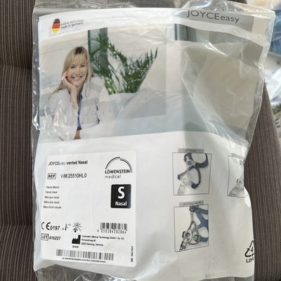 JOYCE Easy vented Nasal Atemmaske Schlafapnoe-Therapie  S  Nasal Mask Löwenstein