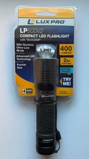 LUXPRO LP600V2 Compact LED Flashlight 400 Lumens w/ Batteries Waterproof NEW