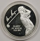 1974 Gary Player PGA Tour World Golf Hall of Fame .999 Fine Silver Round 1 oz
