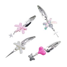 Wedding Hair Pins Bowknot Hairpin All-matched Metal Barrettes Hair Accessories