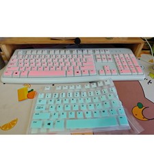 Keyboard Cover Thin Silicone Keyboard Cover for K120 MK120 Corded Keyboard