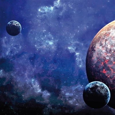 ''Planetes'' 3x3ft Spielmatte ideal Star Wars X-Wing Armada Playmat Gaming Mat