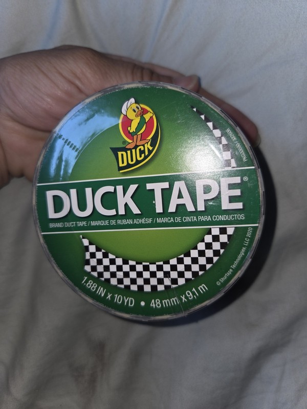 Duck Brand Printed Duct Tape: 1.88 in. x 30 ft. (Checker)