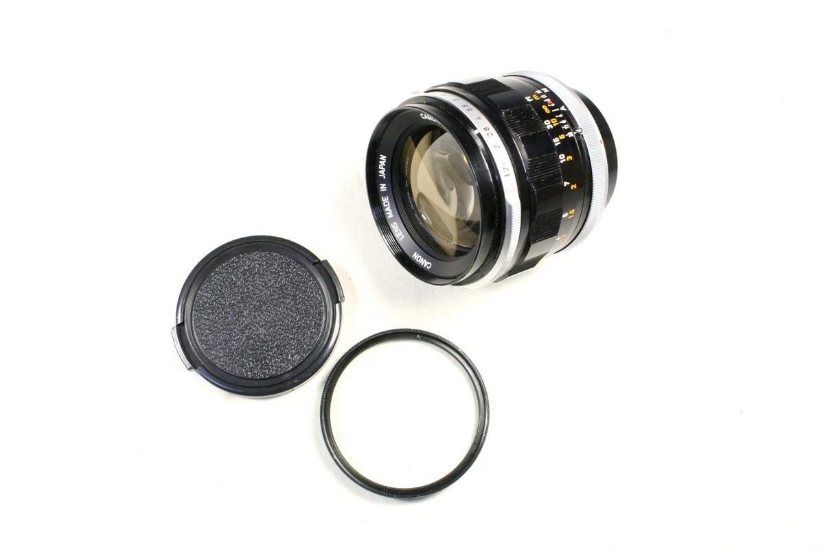 Preços baixos em Lentes de câmera Canon FL f/1.2 55mm Focal | eBay