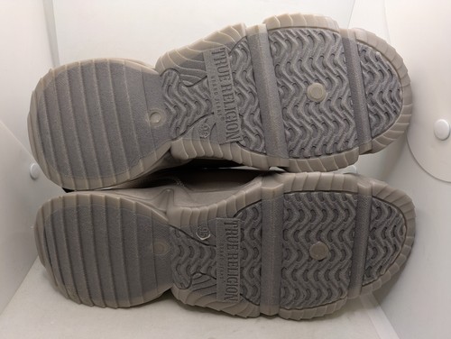 True Religion Kendrick White Gold FX Shoes Size 9.5 Mens - Picture 7 of 9