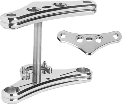 Accutronix Elite Triple Tree 41mm 7 Degree Rake Black TWR741-EB FXST Softail
