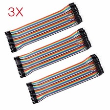 120PCS 10cm Male to Female Dupont Wire Jumper Cable for Arduino Breadboard
