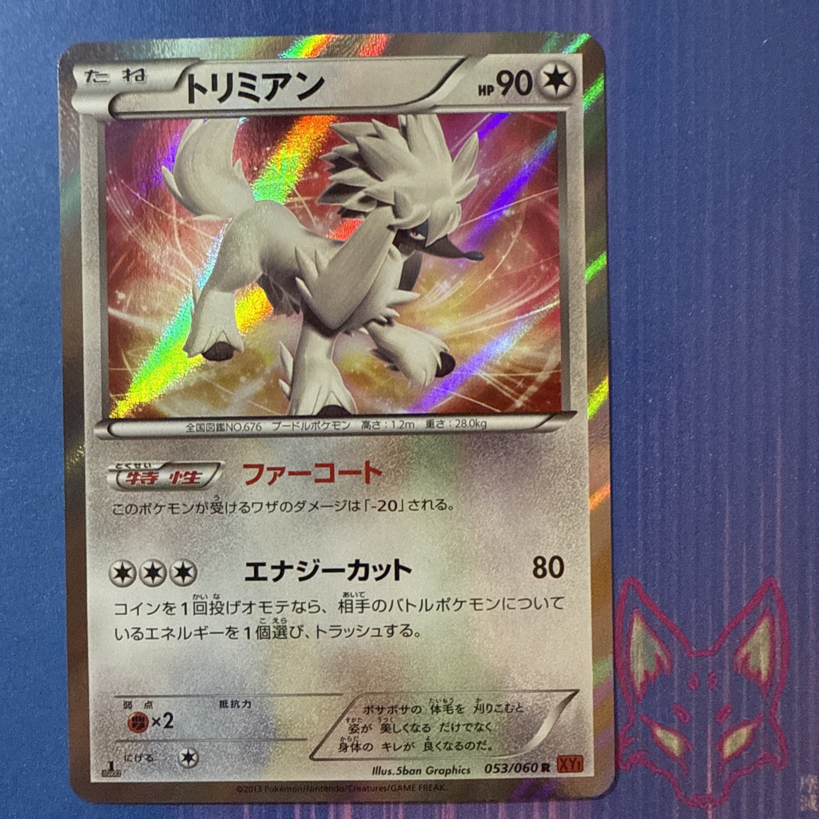 Collection Y - NM - Furfrou 053/060 - 1st Edition Holo - Japanese (US Seller)