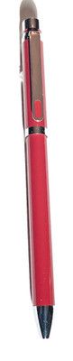 Vintage ZEBRA Sharbo Multi-function Pen/Mechanica Pencil Red Lacquer Chrome Trim