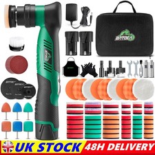BATOCA S5 Mini Car Polisher Buffer Sander Cordless Polishing Machine 2 Batteries