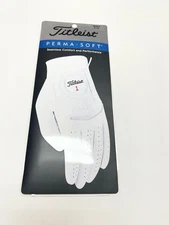 Titleist Perma-Soft Men's Golf Glove White XL