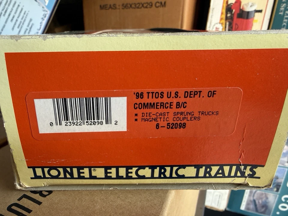 Lionel 6-52098 O Gauge 96 TTOS U.S. Department Of Commerce Box Car NIB - Image 2 of 4