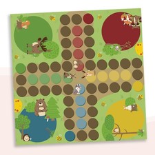 Adesivo Set Pellicola Per " Ikea Lacca Tavolo " 53x53cm YX012-02 Waldtierspiel