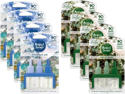 8er Pack 3Volution Refill Lufterfrischer Forest Pine & Mountain Air (1Pack = 3x20ml),