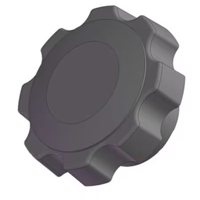 Innovative Components Gn8c----F7sb-21 Fluted Knob Soft Touch, 1/2-13 Thread