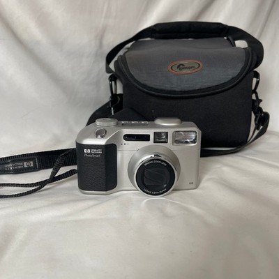 HP Photosmart C618 Digital Camera w Memory Card, Working, Pentax Lens