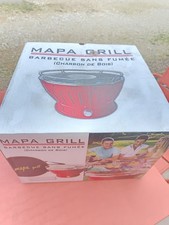 Barbecue portable Mapa Grill Charbon de bois Sans fumée 35cm de diamètre