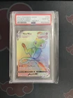 Pokémon Mew VMAX TCG 268/264 Fusion Strike Secret Rare Rainbow Holo PSA 10