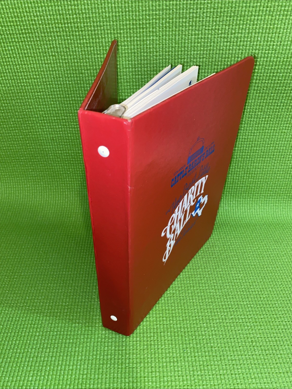 VTG Cattle Baron’s Ball The Best Little Charity Ball In Texas 1985 Cookbook