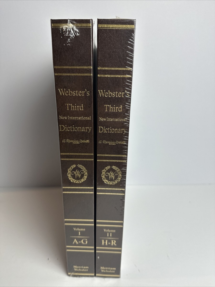 Webster's Third New International Dictionary, Seven Language, 1986