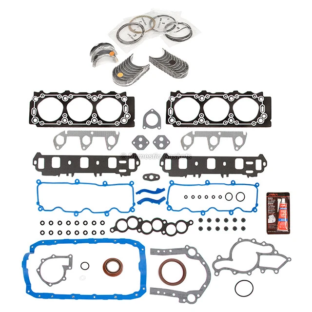 Kit de reanel de motor ajuste 91-95 Mercury Ford 3.0L OHV - Imagem 2 de 4