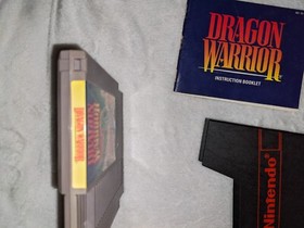Dragon Warrior (Nintendo NES, 1989) rare star varient CIB