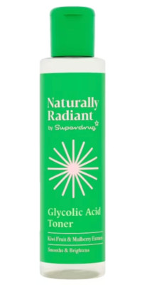 NATÜRLICH STRAHLEND Glykol Tonic 100ml 5% Säure verbessert Hautton & Textur Leuchten
