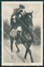 Sassari Olbia Gallura Costumi Sardi Pastore cartolina MQ5239