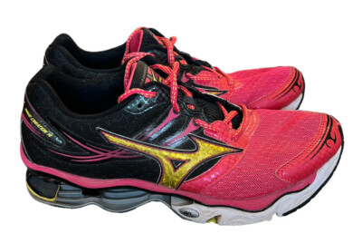 Mizuno Wave Creation 14 Athletic Lace Up Shoe Womens US9 8KN-30187 Pink