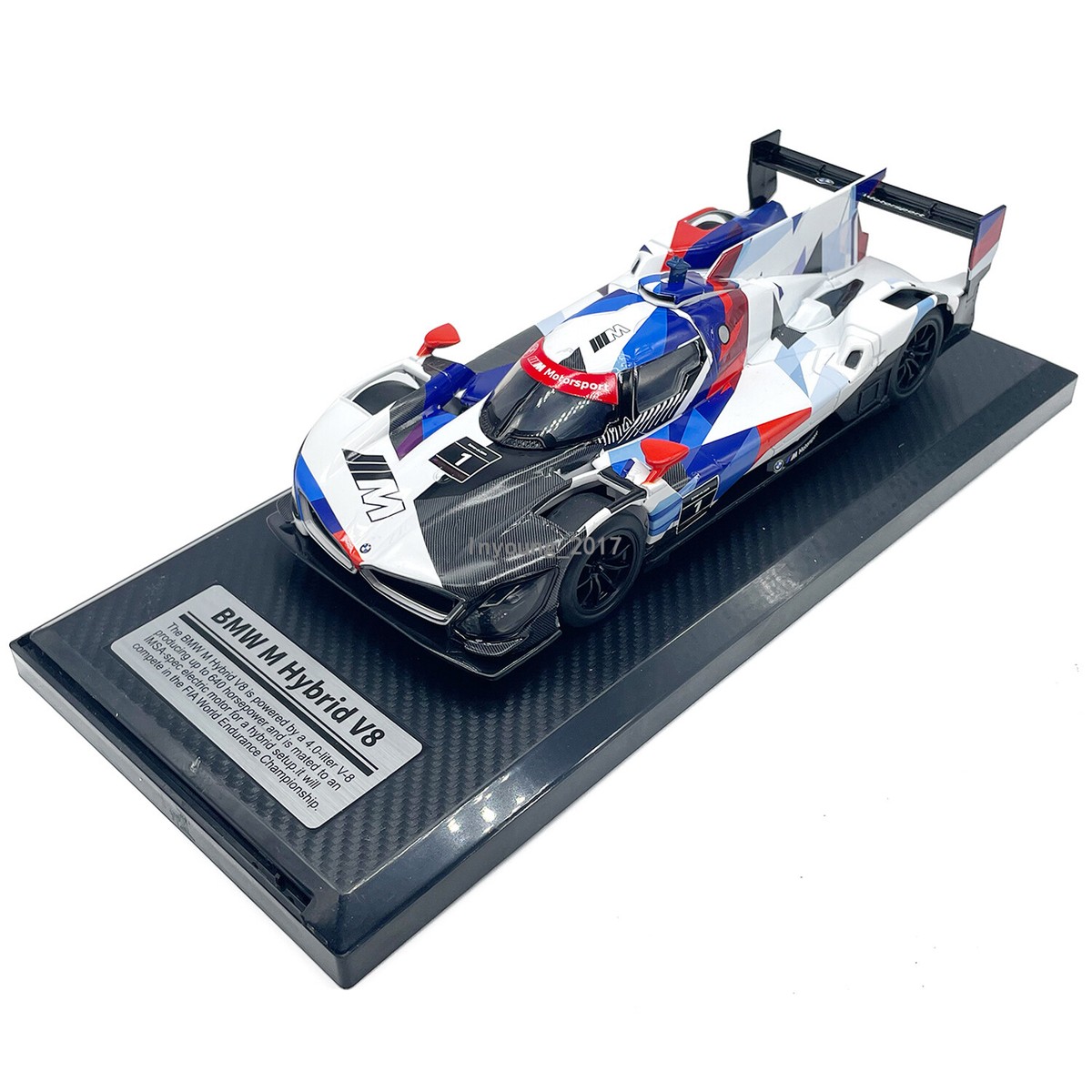 未開封　BMW M Hybrid V8 Le-Mans 2024 1/43 SPARK 1/18 - BMW M Hybrid V8 - 24h Le Mans 2024 - Five Diecast