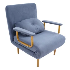 Premium Iron Sponge Folding Sofa Bed 68x190cm Rust-proof For Indoor Places