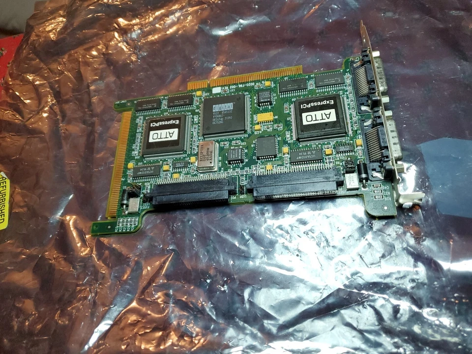 DEC/ATT0 Express PCI DC Dual SCSI Card Made For Digital Equipment Corp. Rare. - Image 4 of 4