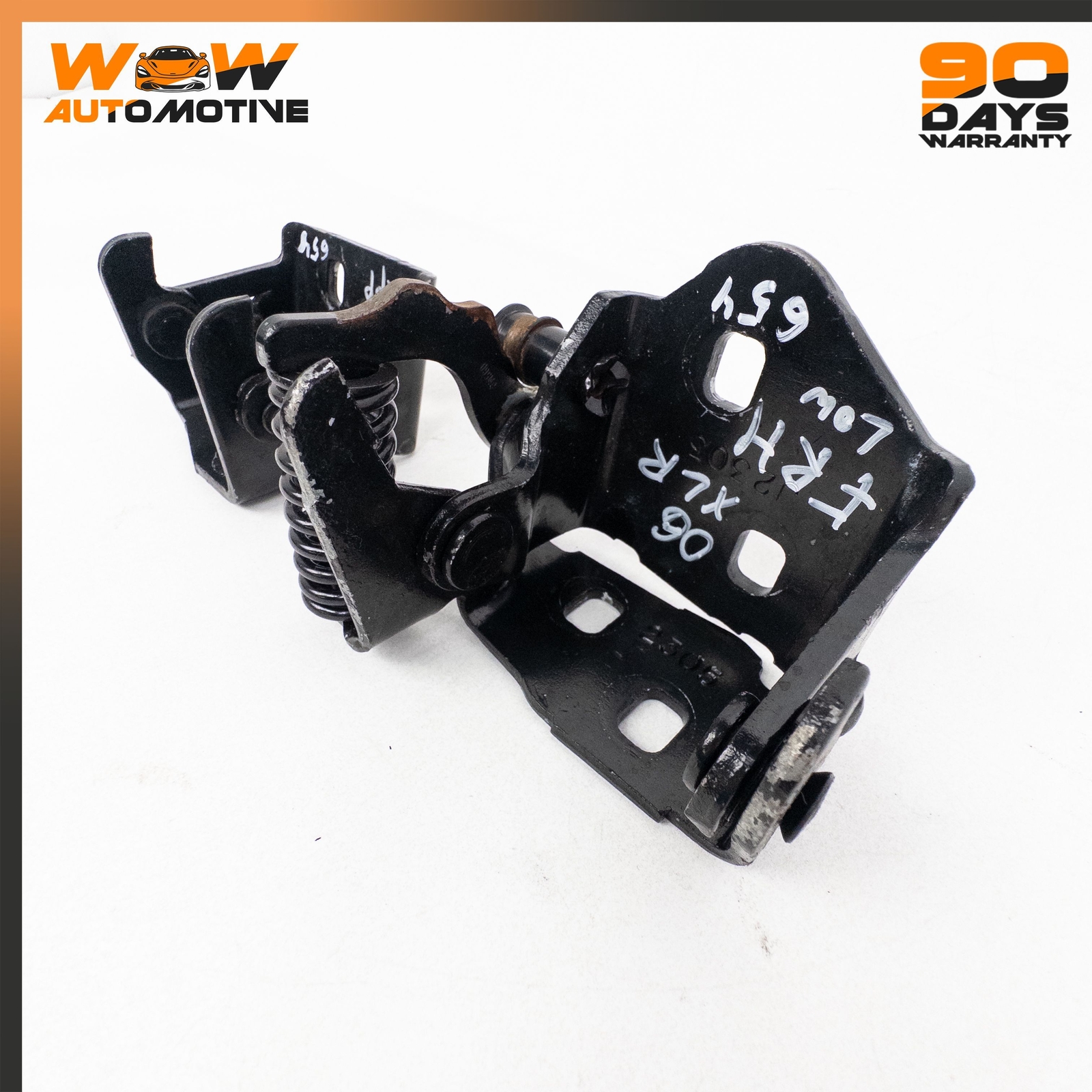 08-13 CADILLAC XLR CORVETTE C6 FRONT RIGHT PASSENGER SIDE DOOR HINGE SET OEM