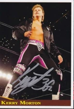 Kerry Morton Signed Pro Wrestling Trading Card Loot Exclusive NWA Wrestler 2022