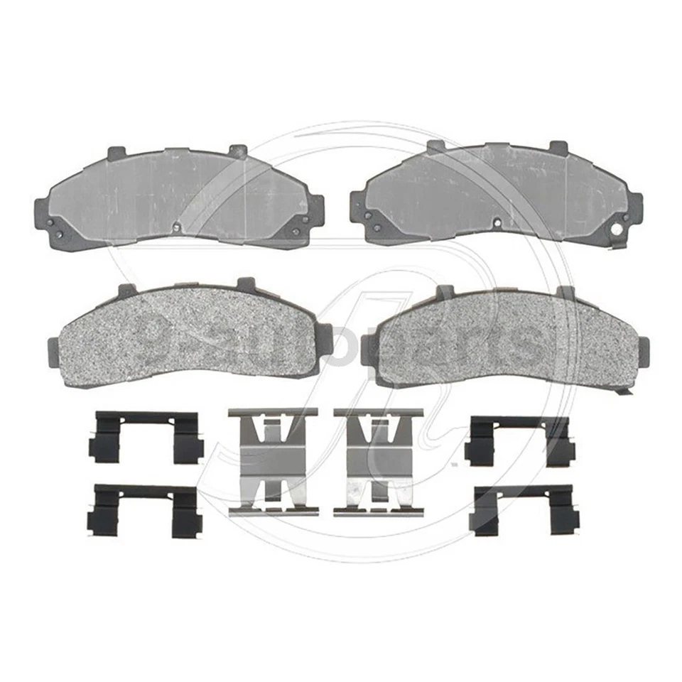 Pastillas de freno delanteras traseras de cerámica + zapatas de freno para Ford Ranger 1995-2002 Foto 4 de 4