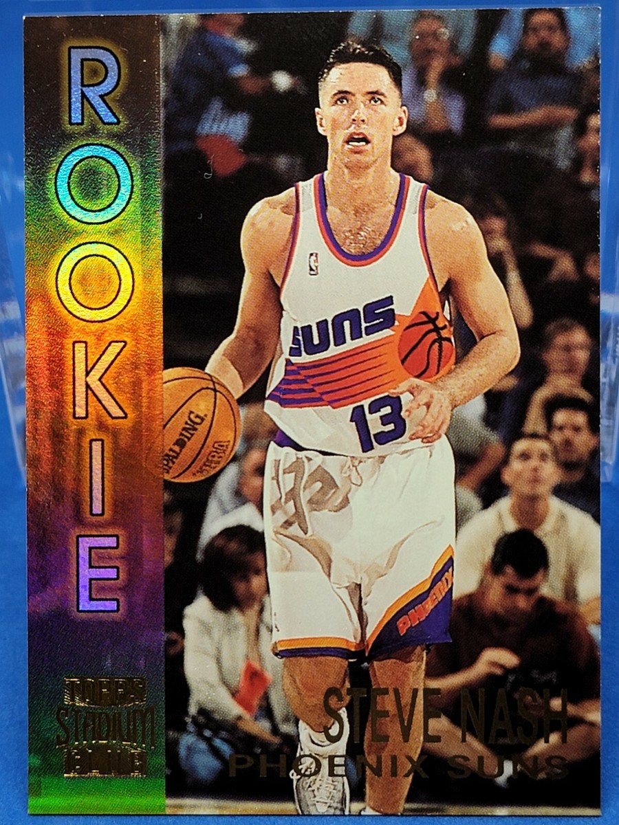 1996-97 Topps Stadium Club #R12 Steve Nash Rookie Card RC 1996-97 Topps Stadium Club #R12 Steve Nash Rookie Card RC