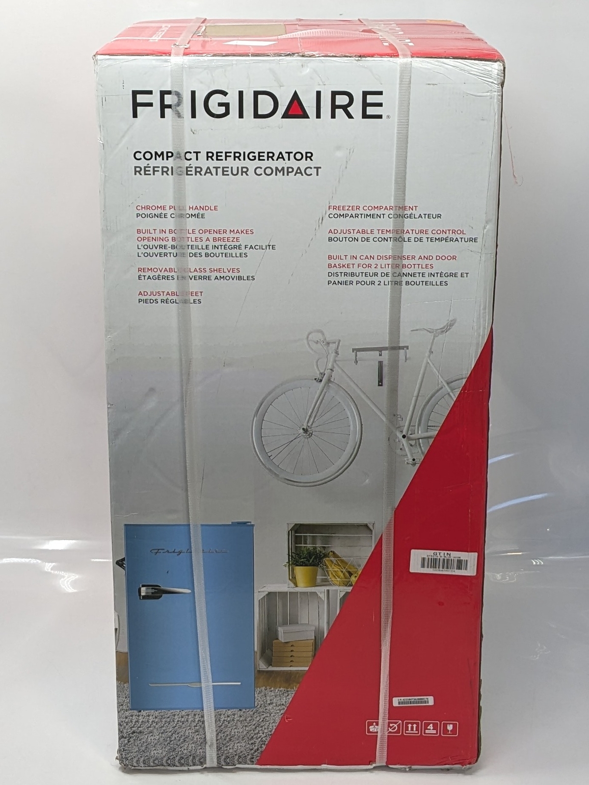 Frigidaire Retro 3.2 Cu. Ft. Mini Fridge Blue (EFR376BLUE) eBay