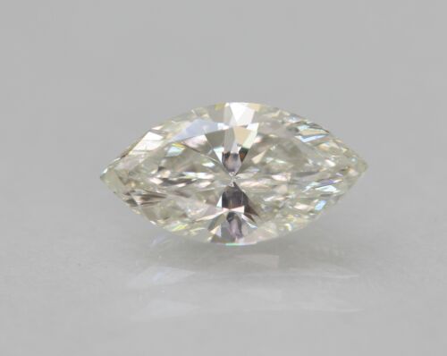 Certified 0.56 Carat G VVS2 Marquise Enhanced Natural Diamond 8.08x4.34mm 2VG