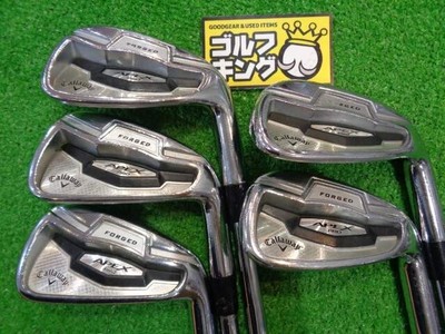 Callaway APEX 2019 Eisen #6-9.P (5 Schläger) / ZELOS / Flex: S / Eisensatz