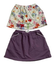 Hanna Andersson Size 100 US 4 Skirts Purple Floral