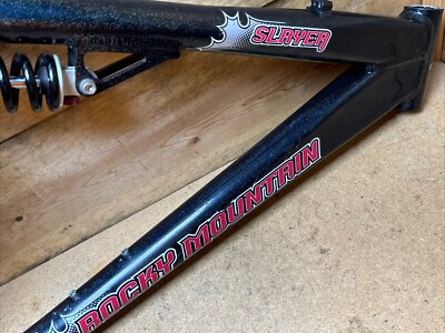 Vintage 2001 Rocky Mountain Slayer Full Suspension 19” Frame Fox