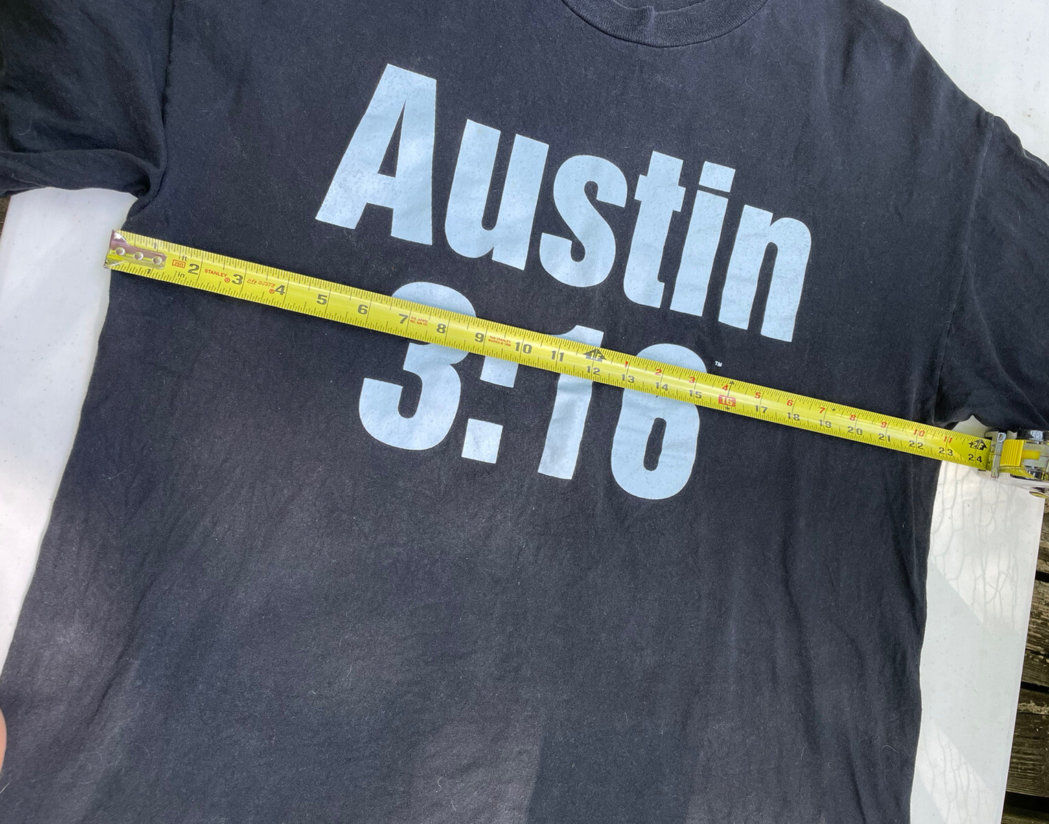 Rare Vintage Stone Cold Steve Austin 3:16 Shirt WWF W… - Gem
