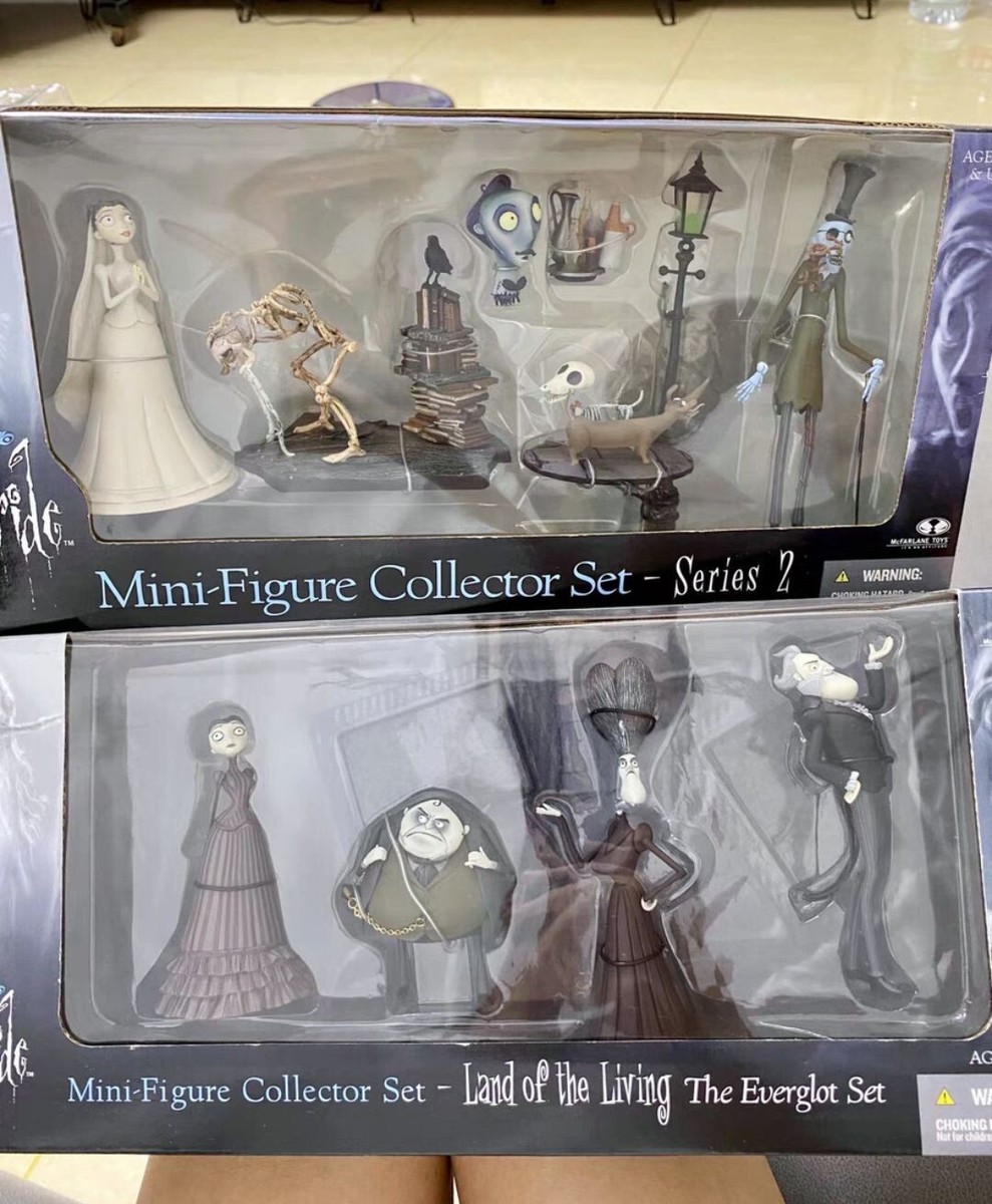 4PCS Very Rare！！McFarlane Tim Burton's Corpse Bride Character | eBay