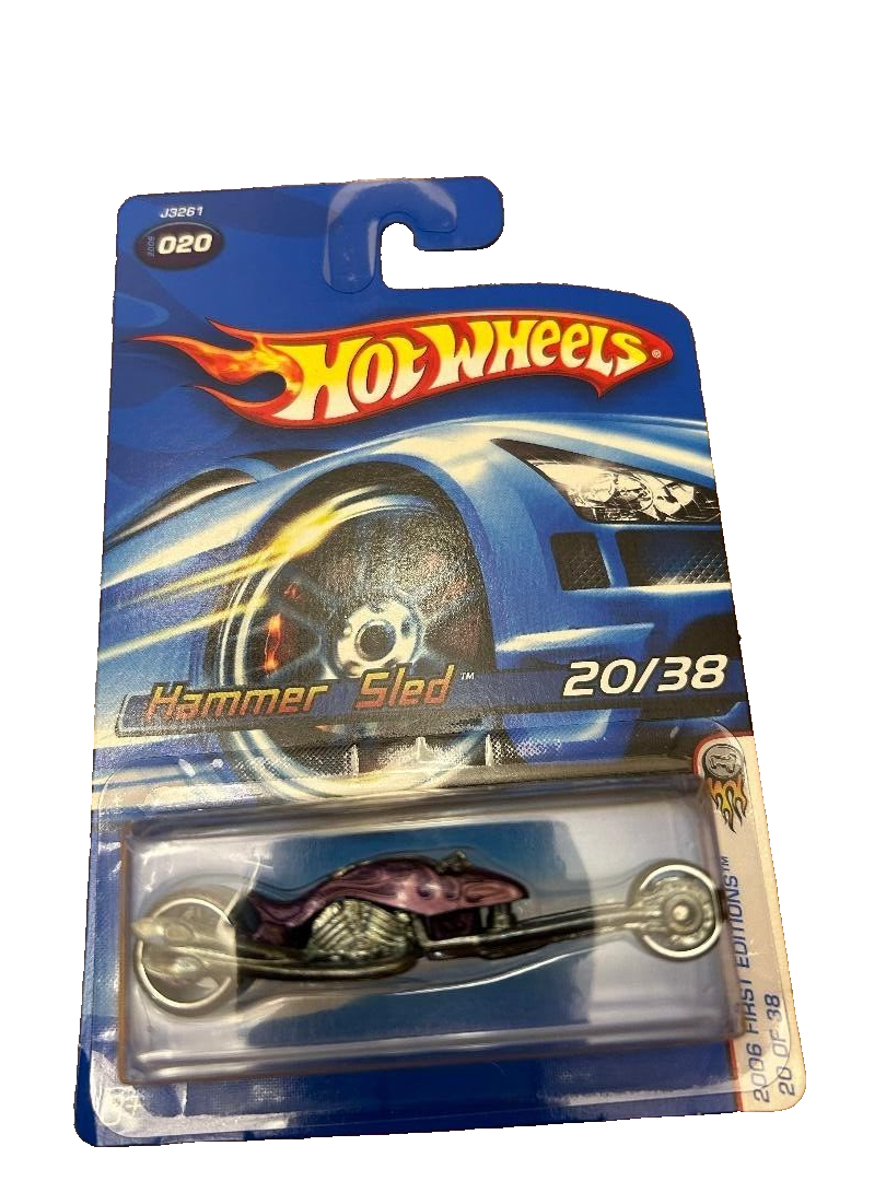 Gold Hot Wheels Hot Wheels 2006 First Editions #20/38 Hammer Sled