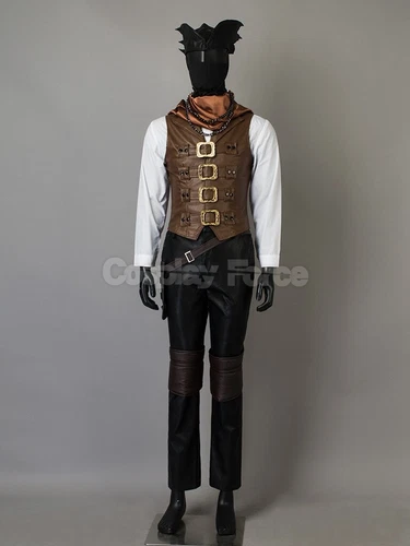 HOT Game Bloodborne The Hunter Costume Cosplay Uniforme Set Completo ### - Foto 6 di 12
