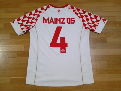2021/22 FSV Mainz 05 Germany #4 Football Shirt Kappa Gara Size M Away Jersey RAR