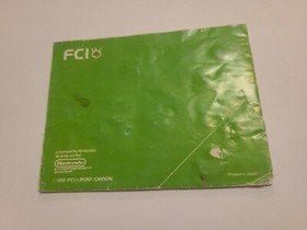 Seicross NES Nintendo Video Game Instruction Booklet Manual